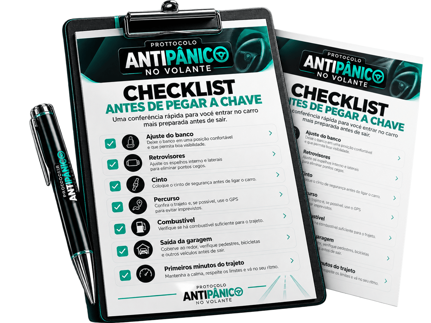Checklist Antes de Pegar a Chave